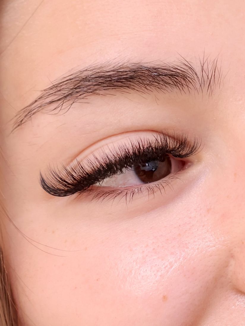 Wimpernverlängerung natürlicher Look
